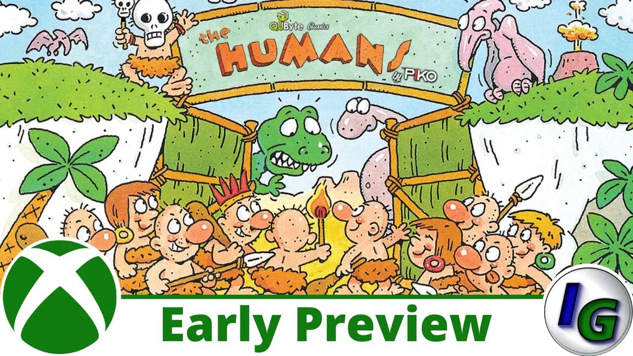 QUByte Classics - The Humans by PIKO Early Preview on Xbox
