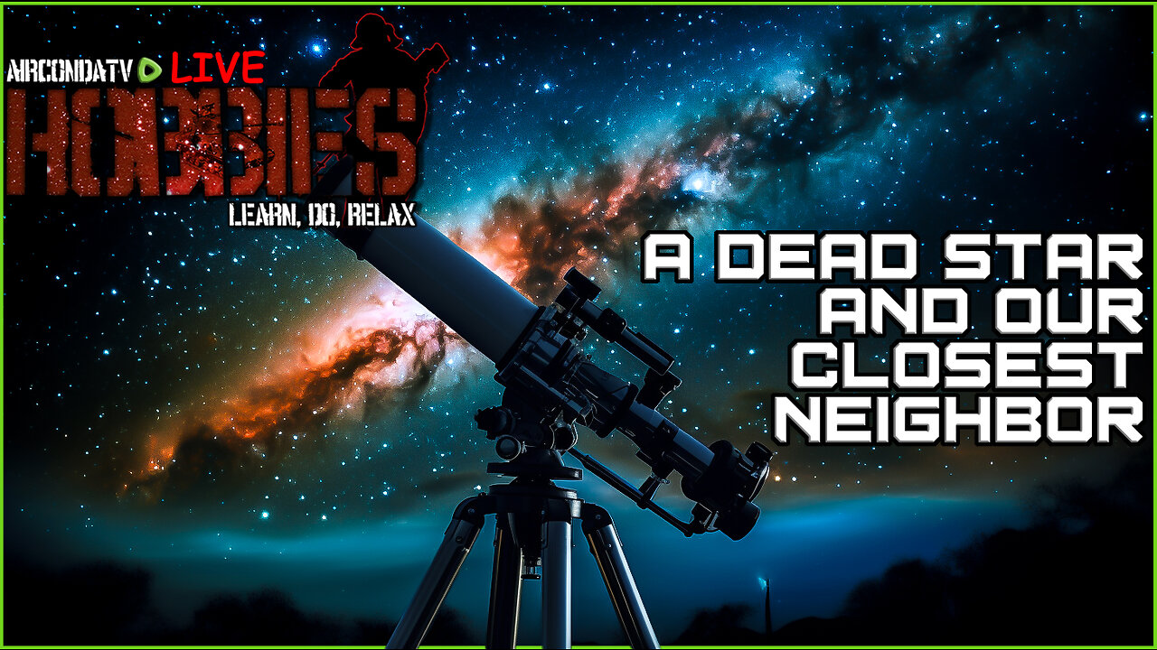 Astrophotography Live: A Dead Star & Our Cosmic Neighbor Out To Kill Us - The Bat Nebula & Andromeda Galaxy