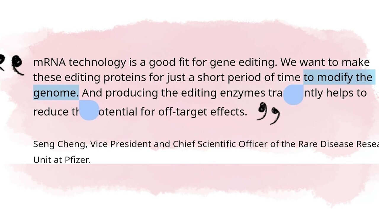 Exposing The Pfizer Lawfare & Doctors "New Evidence" Of DNA Contamination Of Mrna "Vaccines" PSYOP Leading To Setting The precedence For Human Genome Editing Laws!