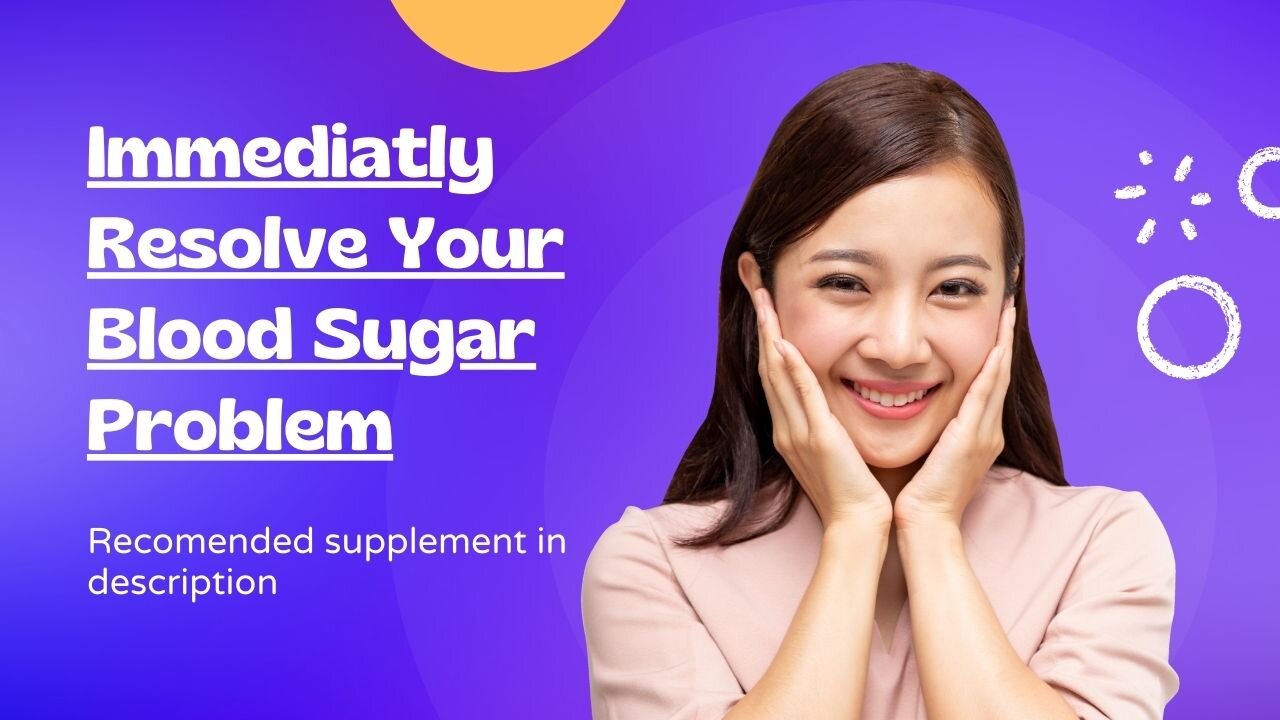 Defeat Your Blood Sugar Problem Immedietly