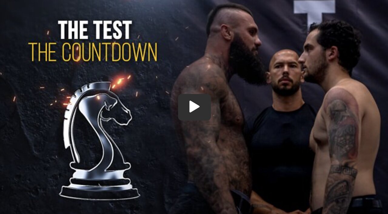 Andrew Tate "THE TEST" THE COUNTDOWN. COBRA TATE