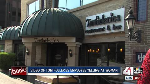 Tomfooleries employee yells at customer in video