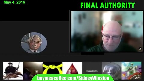 Normalising Atheism | Retro 2016-Skylar Fiction embarrasses Darth Dawkins on FINAL AUTHORITY edited