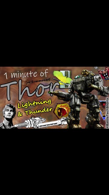 BATTLETECH #Shorts - Thor (or Summoner), Lightning & Thunder