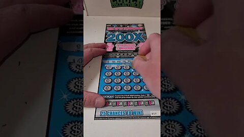 Big 200X Lottery Ticket Scratch Offs!