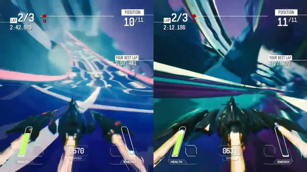Redout Multiplayer - Local Versus (Gameplay #1)