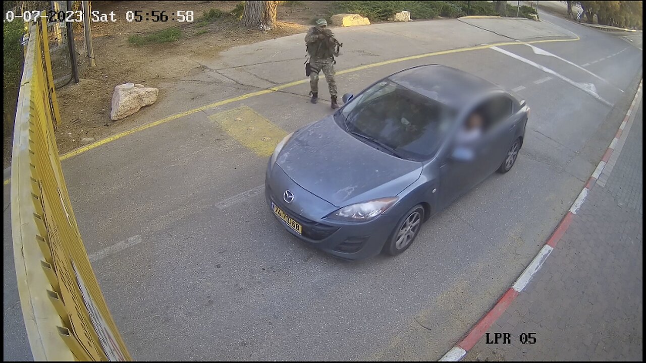 Hamas terrorists ambush a man opening a gate to a Jewish neighborhood