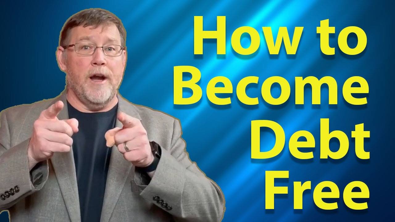 How to Become Debt Free, the fastest and best way to pay off mortgages, credit cards and all debt.