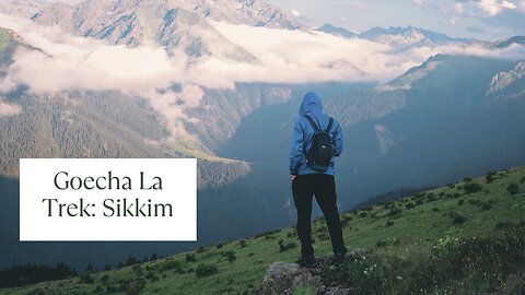 Conquering Goecha La Trek: A Journey Through Sikkim's Majestic Landscapes || Above 15100 ft.