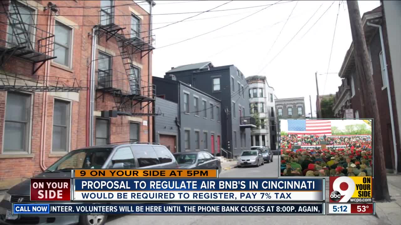 Regulation proposed for Cincy Airbnbs