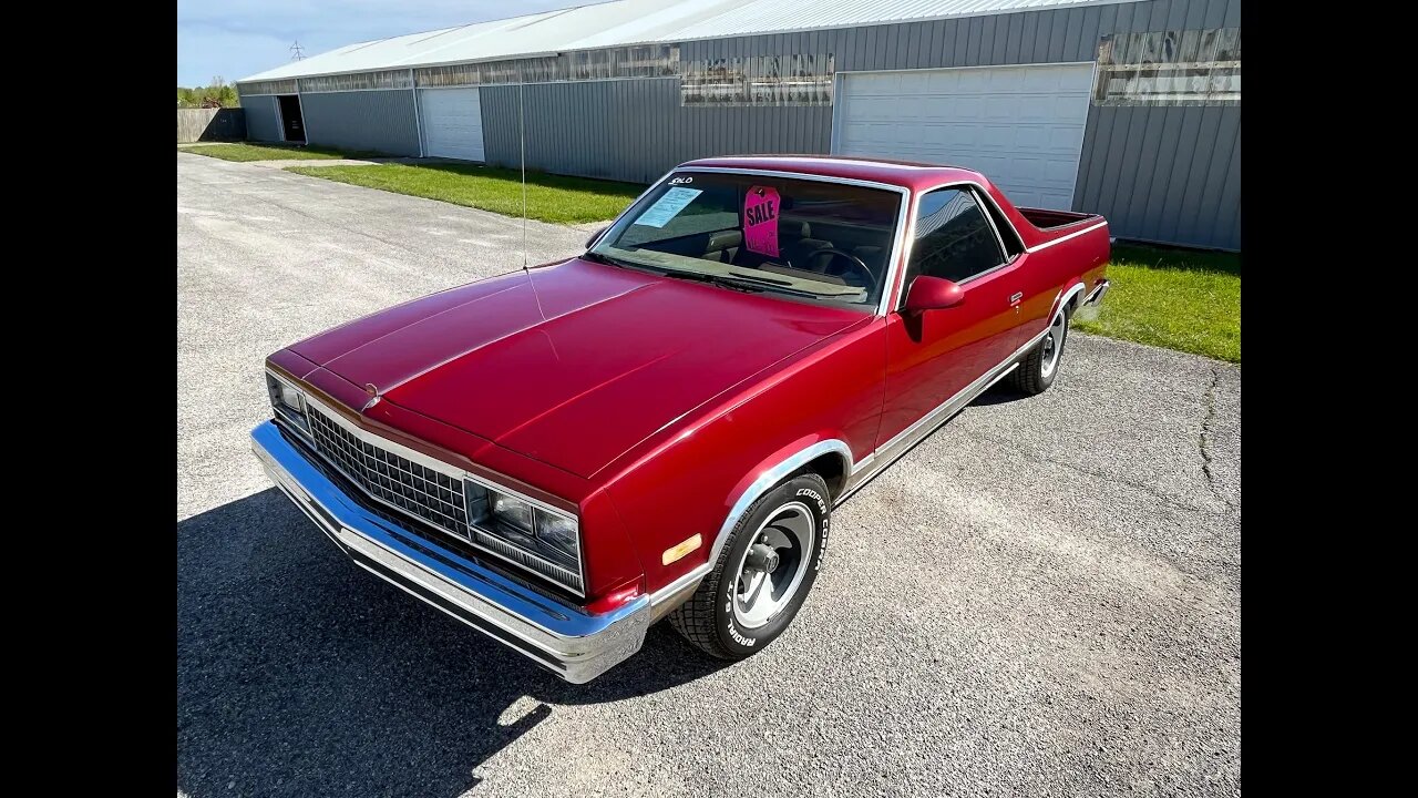 1987 Chevrolet El Camino SS