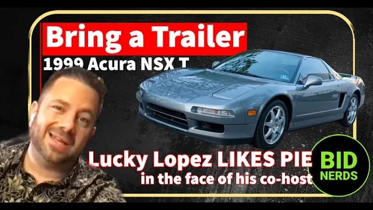 Will Any Bank Loan on this 1999 Acura NSX T on Bring a Trailer? with Guest Lucky Lopez