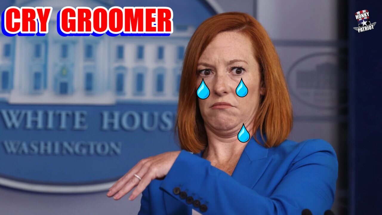 Jen Psaki Cries Over Being Unable To Sexually Groom Kids In FLA Schools Anymore