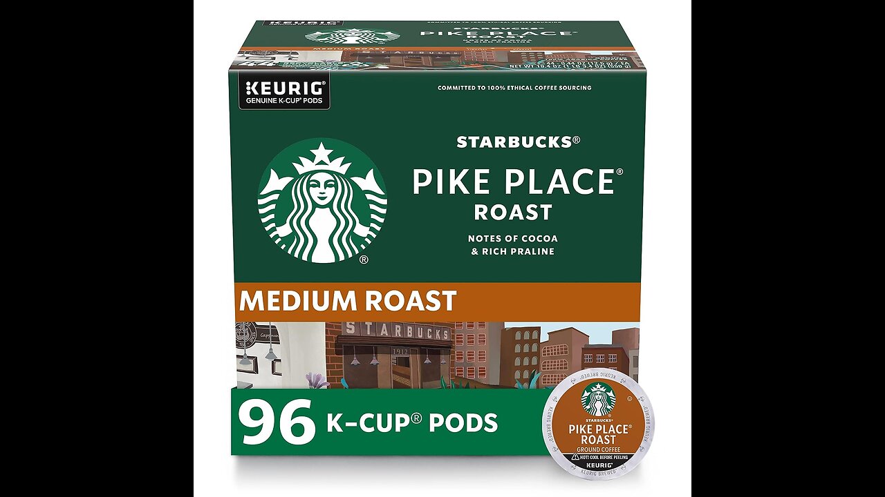 Starbucks K-Cup Coffee Pods-Medium Roast Coffee