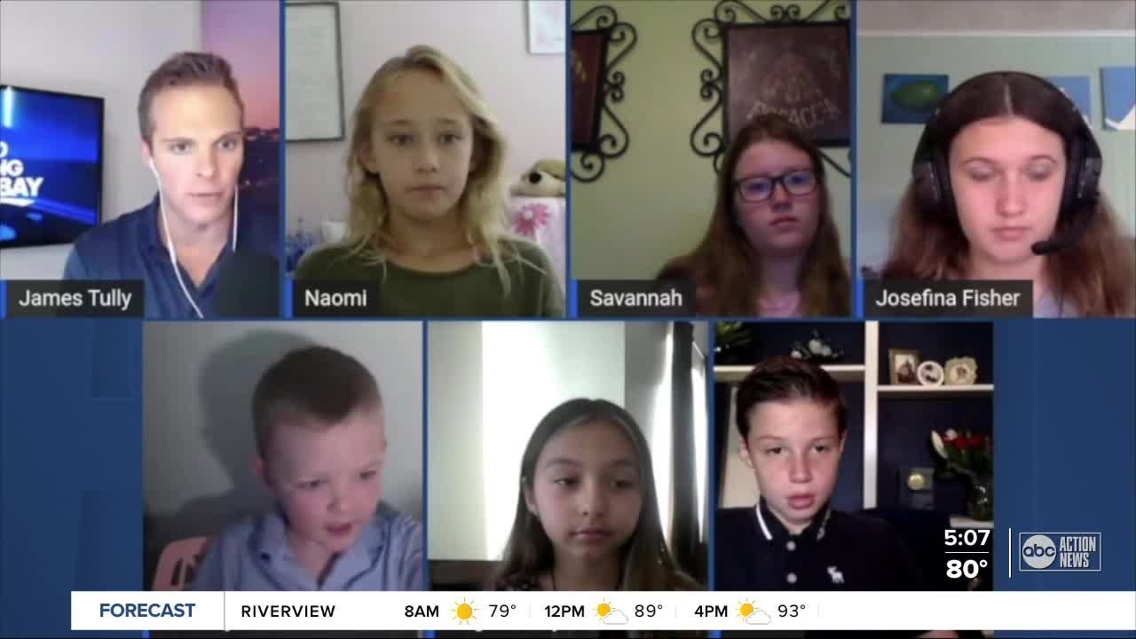 Safely back to school: Virtual roundtable with elementary, middle school students