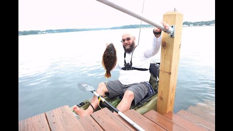 Fluke fishing on my kayak how many did I catch
