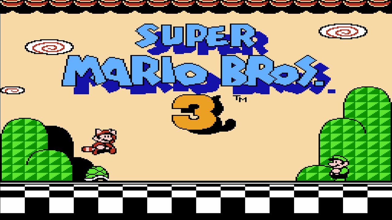 Super Mario Bros. 3 (1990) Full Game Walkthrough [NES]