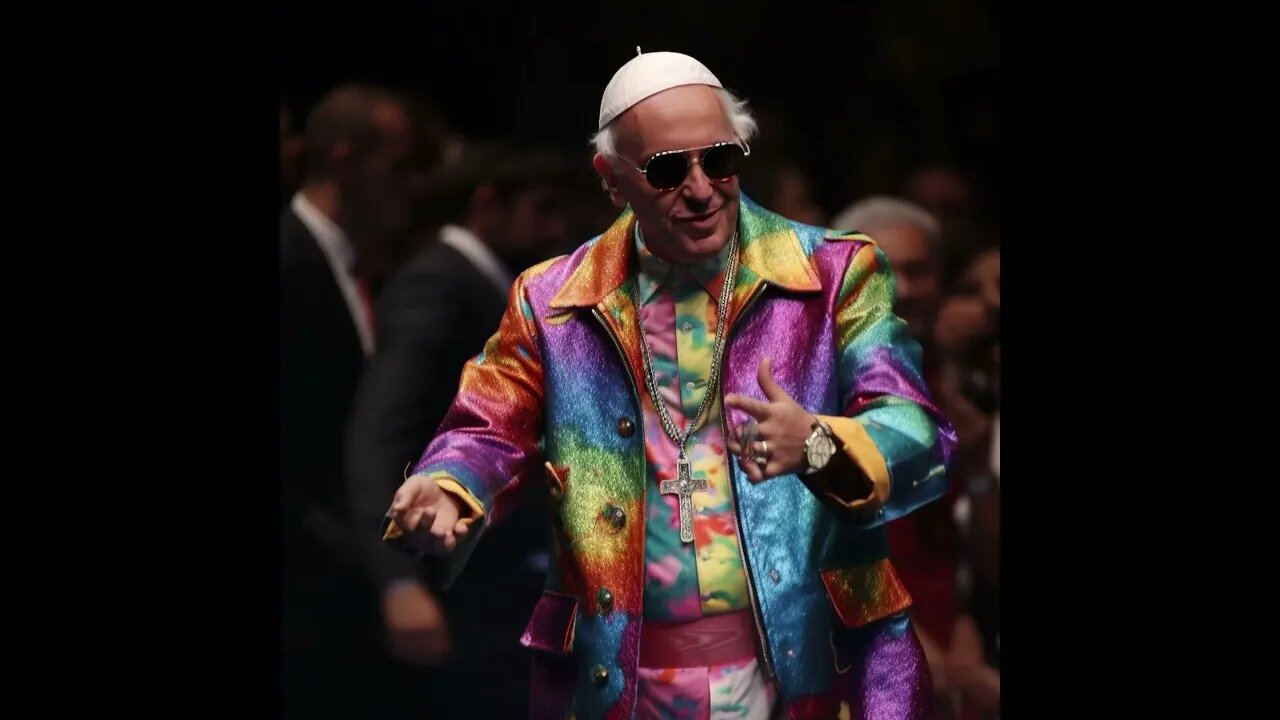 The Pope as you have never seen him before!!!
