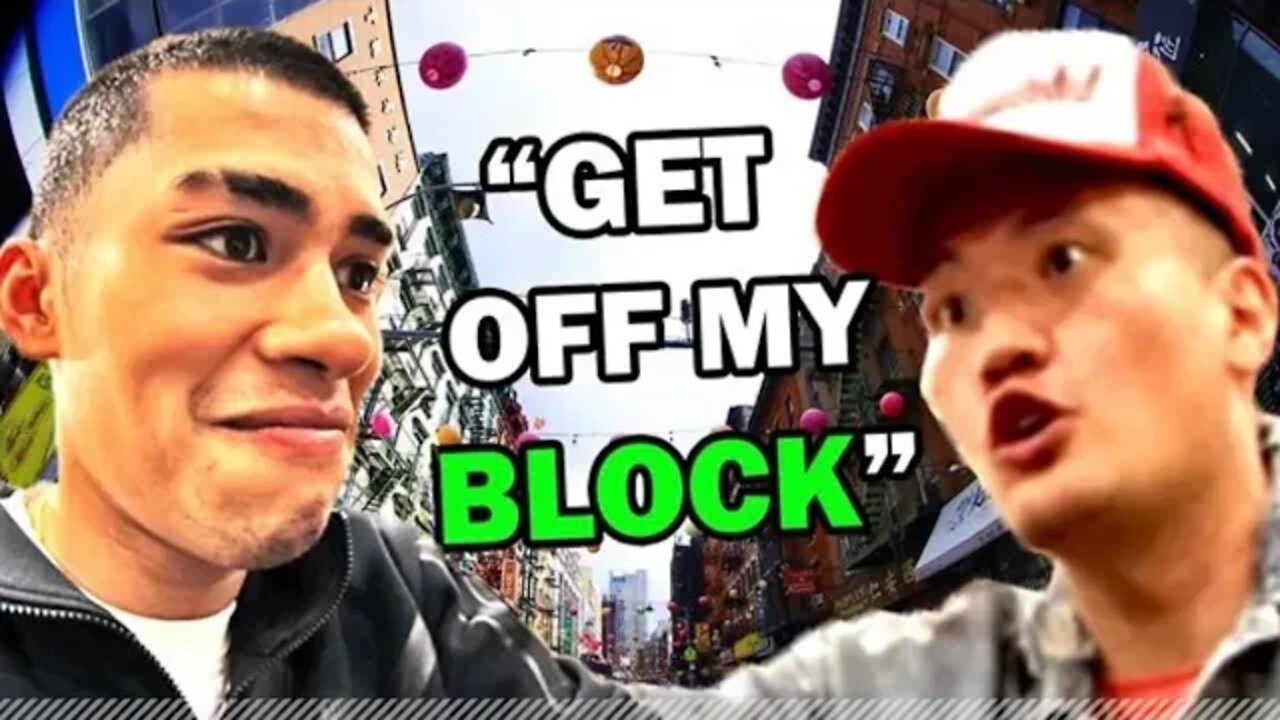 Confronted By China Mac in ChinaTown!