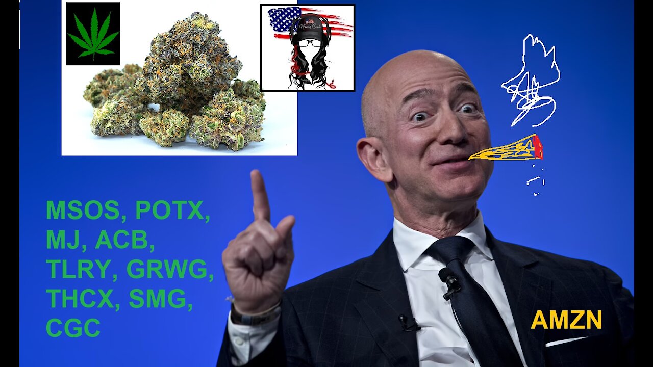AMZN pushes Cannabis stocks way up, Reddit Apes push AMC to record high, Dr Fauci's fall from grace