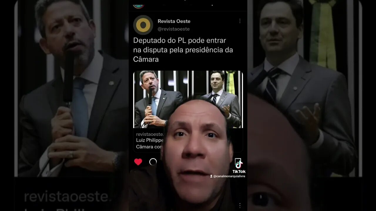 Príncipe x Lira na disputa a presidência da Câmara dos Deputados