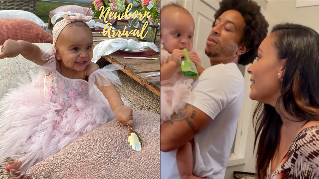 Ludacris & Eudoxie's Daughter Chance Celebrates Her 1st B-Day! 🎂