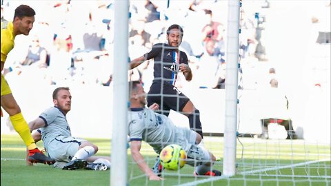 My youth is back! Neymar reproduces the classic dragon through the goal!