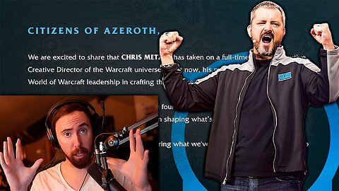 Chris Metzen Is Back. Let's Talk About It