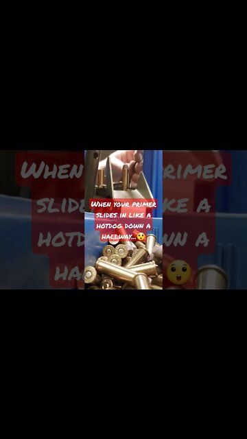 When Your Primer Slides In Like A Hotdog Down A Hallway 😲