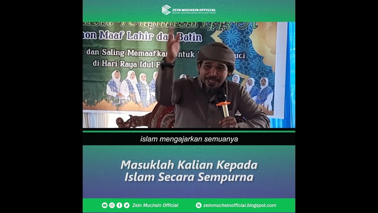 Agama Etika - Ustadz Zein Muchsin