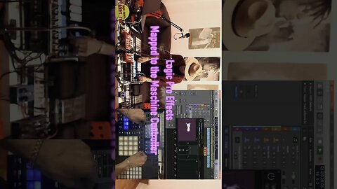 Logic Pro Effects Mapped to the Maschine Controller