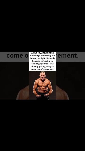 Georges St-Pierre discussed Khabib Nurmagomedov's surprise action. #short