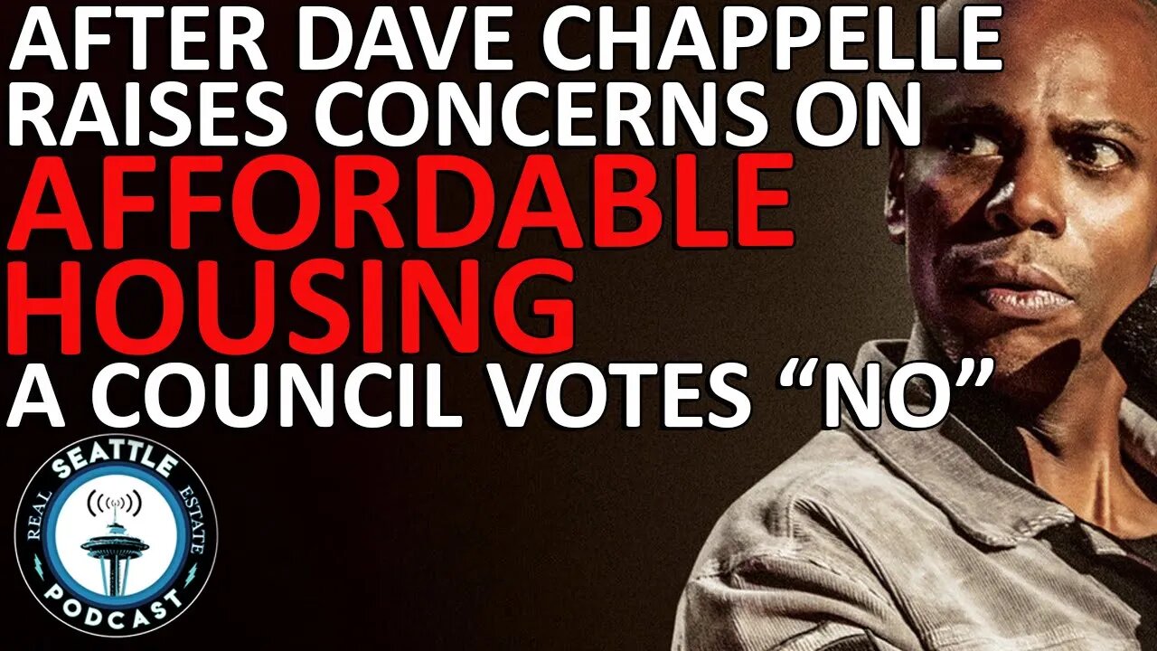 Dave Chappelle - Comedian, Actor, and Producer - Voiced Concerns Against Affordable Housing Plan