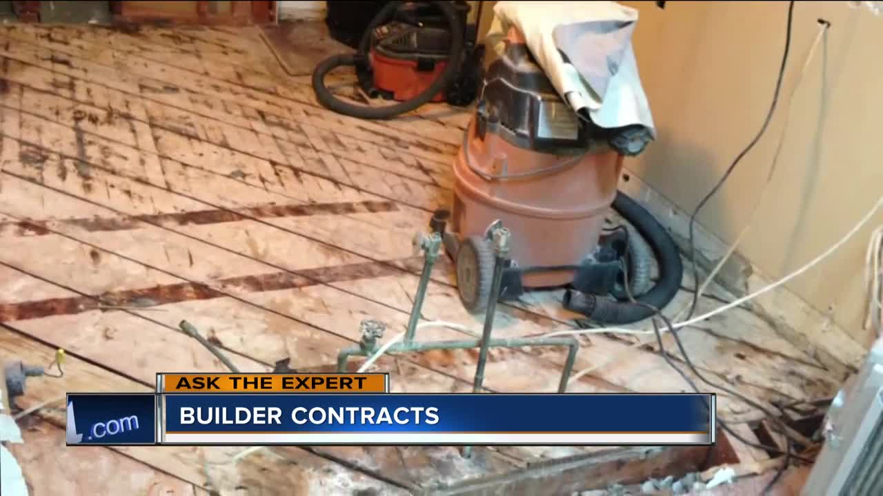 Ask the Expert: Builder contracts