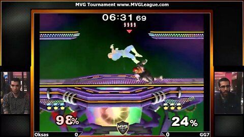 MVG Tournament: Oksas (Blue Falcon) vs. GG7 (Black Falcon)