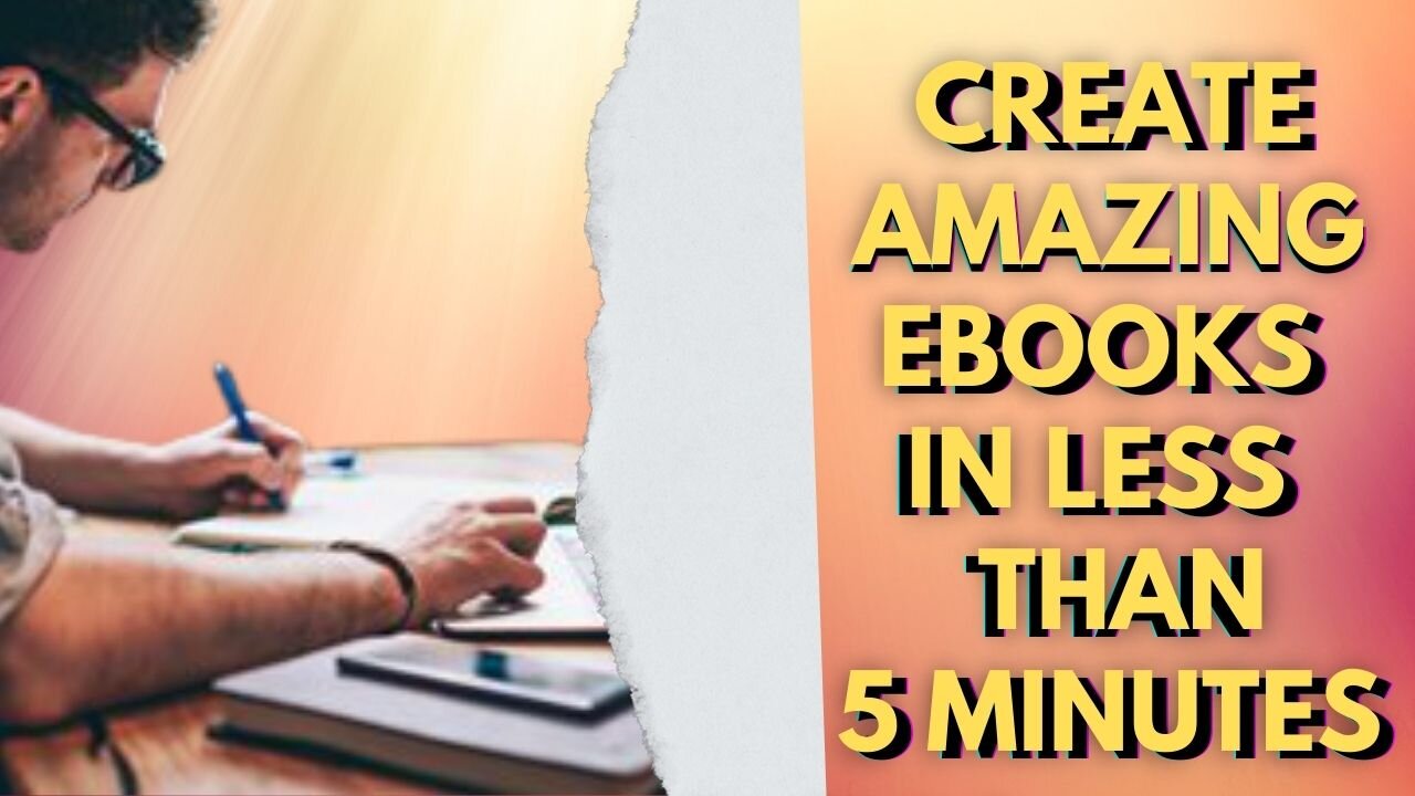 CREATE AMAZING EBOOKS AND REPORTS IN LESS THAN 5 MINUTES