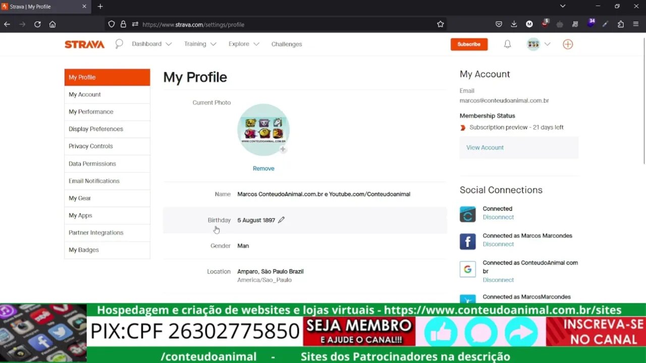 Strava subscription preview teste a inscrição antes de pagar por 30 dias