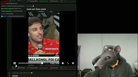 Luan falando do Leo Lins