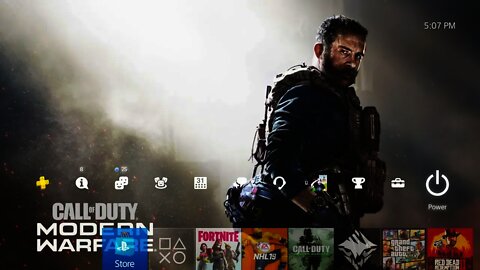 Call of Duty Modern Warfare PS4 THEME