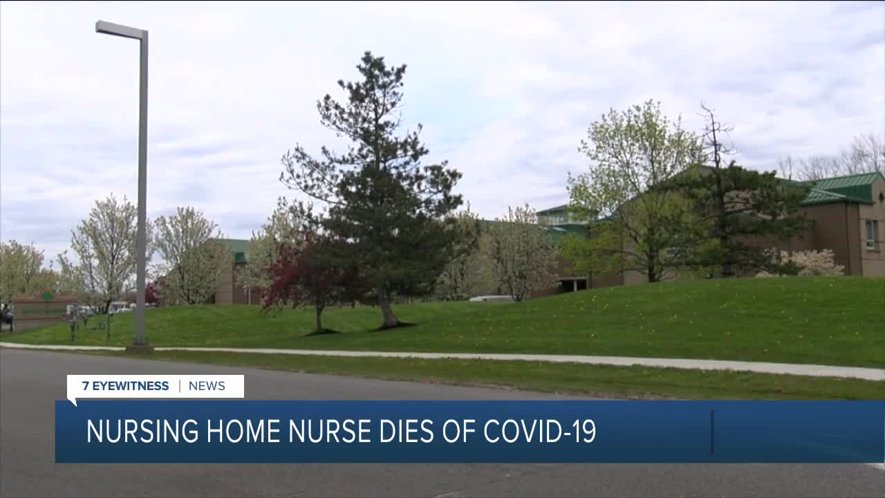 McAuley Residence nurse dies from COVID-19