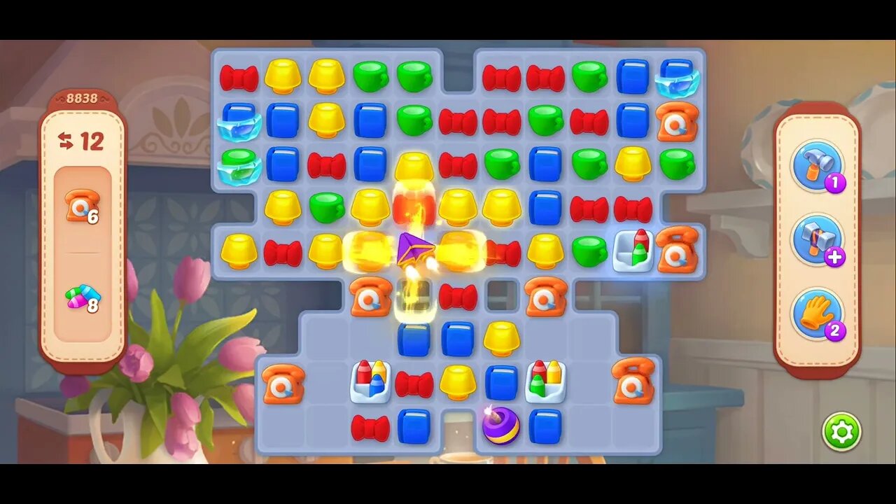 Playrix Homescapes Gameplay Walkthrough Level 8838