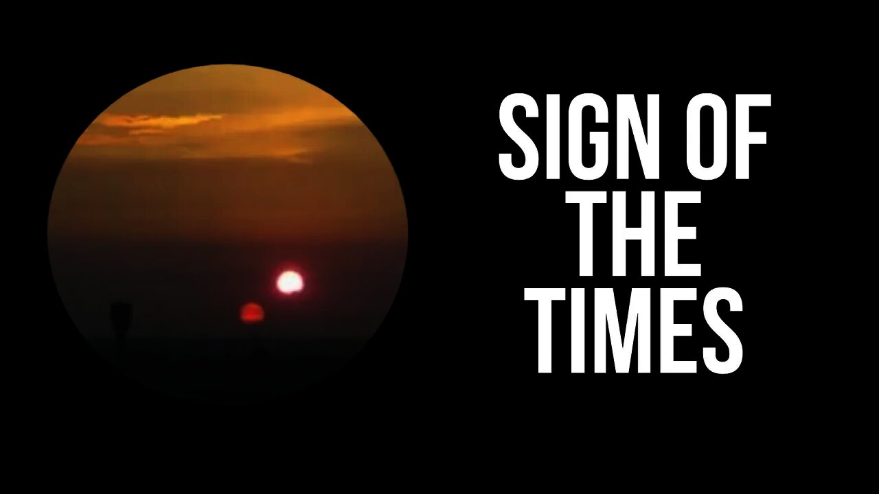 Signs in the Sky in Our Current times.