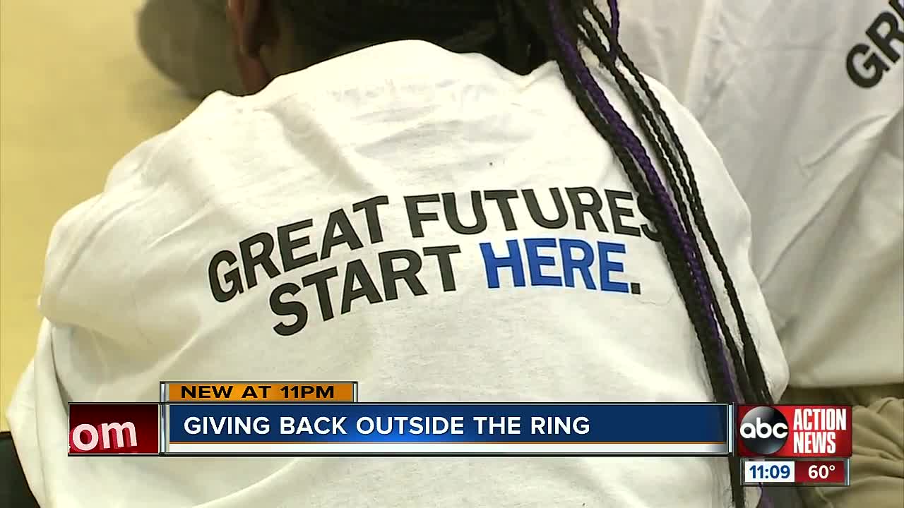 WWE superstars promote anti-bullying campaign at Tampa Boys & Girls Club