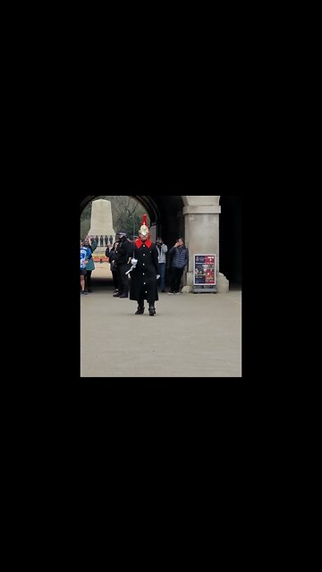 The chang over #horseguardsparade