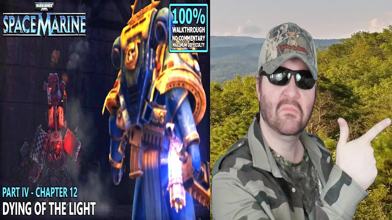 [Warhammer 40K: Space Marine] 100% Walkthrough (Hard) - 12.Part IV - Ch.12: DOT - Reaction! (BBT)