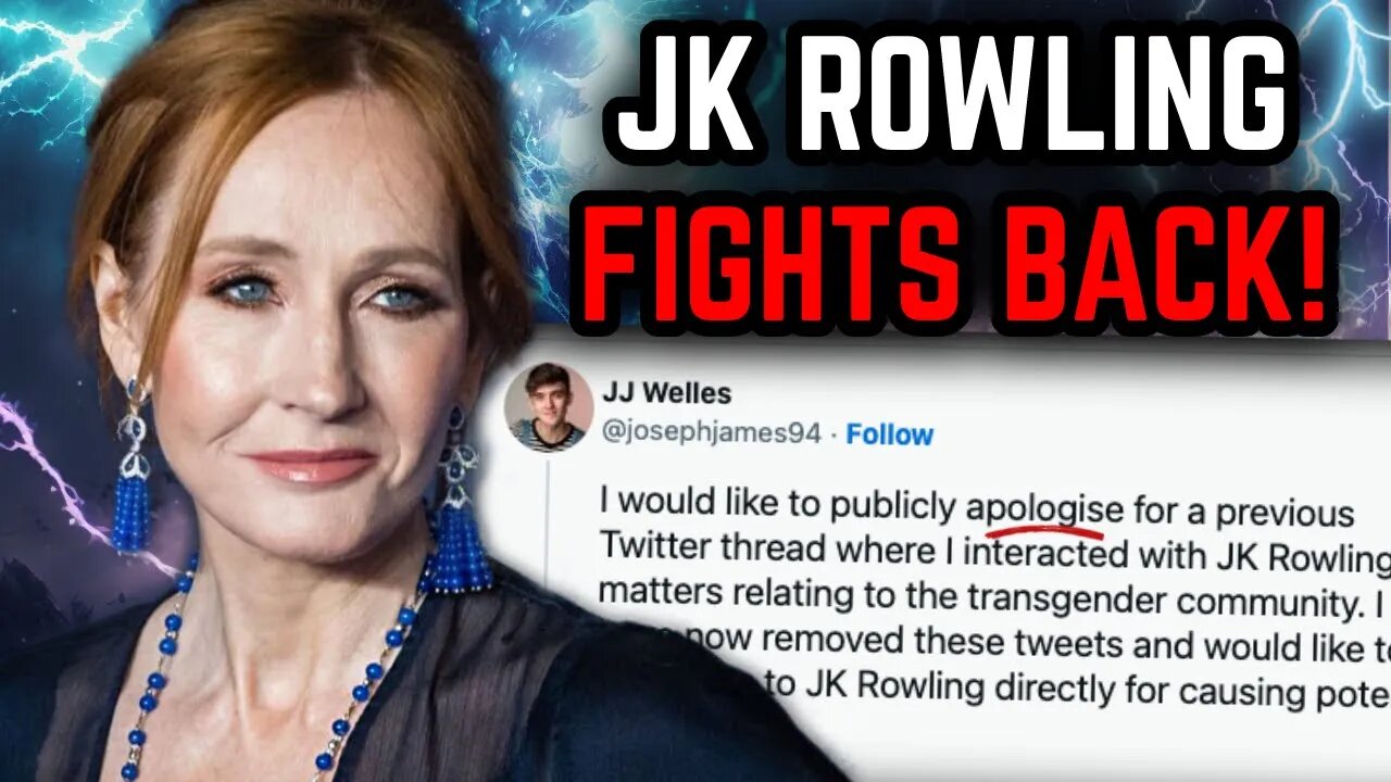 JK Rowling Fights Back! | Forces Trans Activist to Publicly Apologize on Twitter!