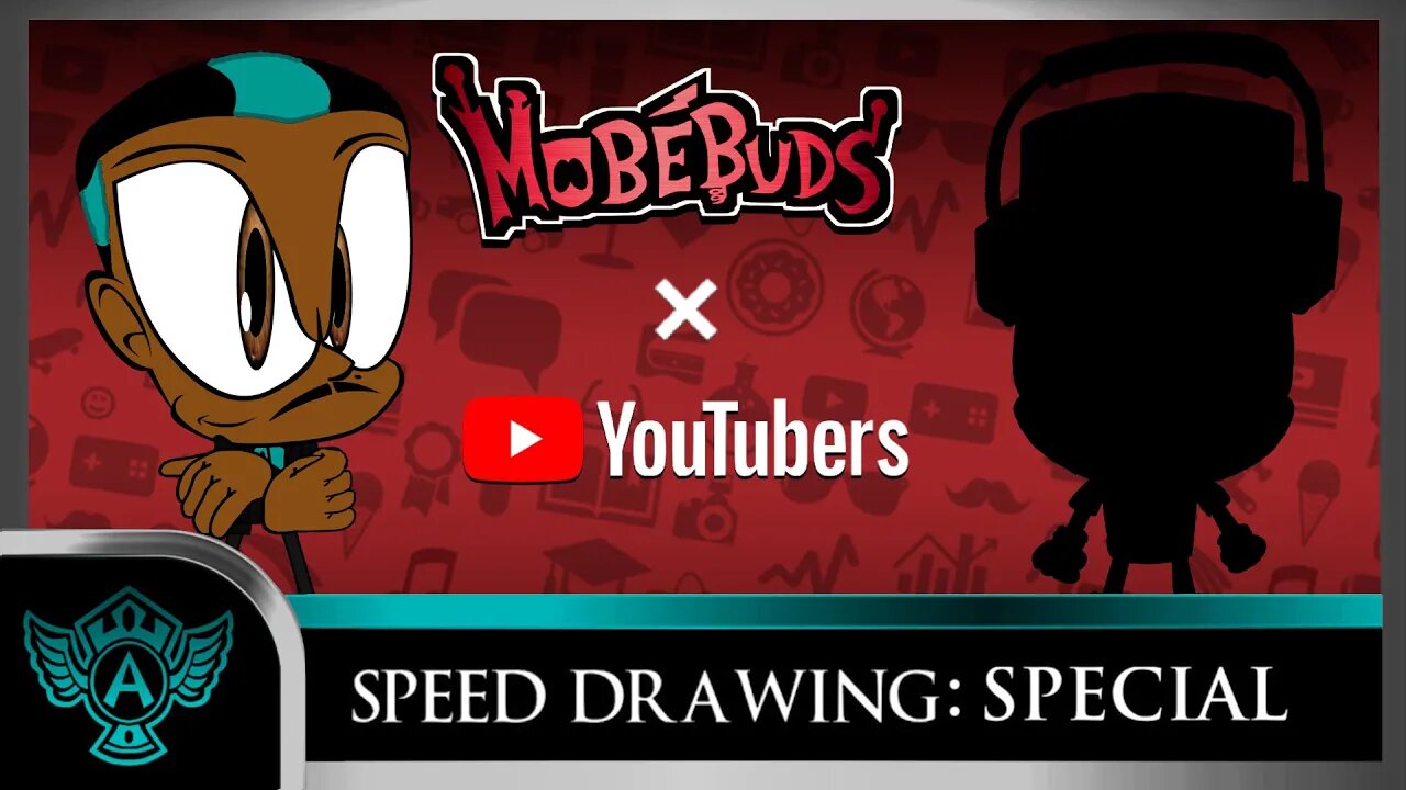 Speed Drawing Special: YouTubers - A.T. Andrei Thomas | Mobebuds Style -Birthday on August 24th 2022