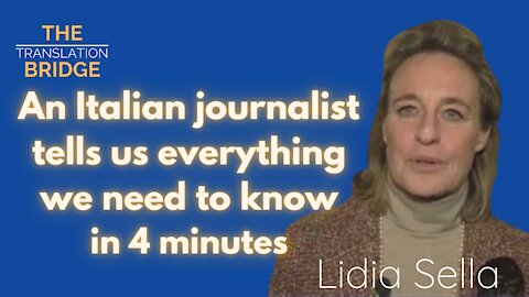 A journalist tells us all we need to know in 4 minutes