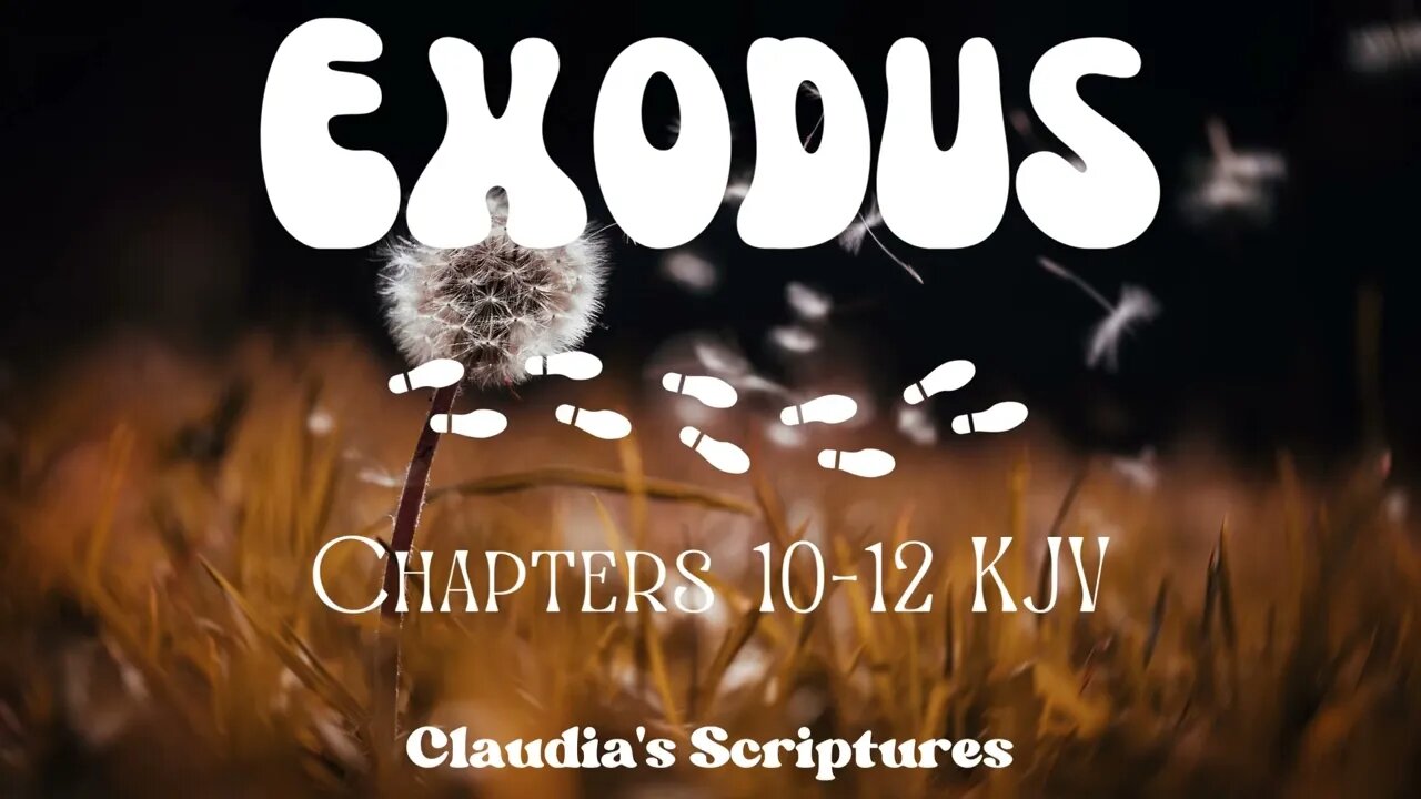 The Bible Series Bible Book Exodus Chapters 10-12 Audio