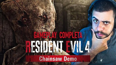 GAMEPLAY COMPLETA da DEMO - RESIDENT EVIL 4 REMAKE